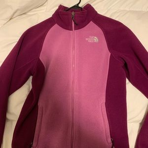 purple North Face
